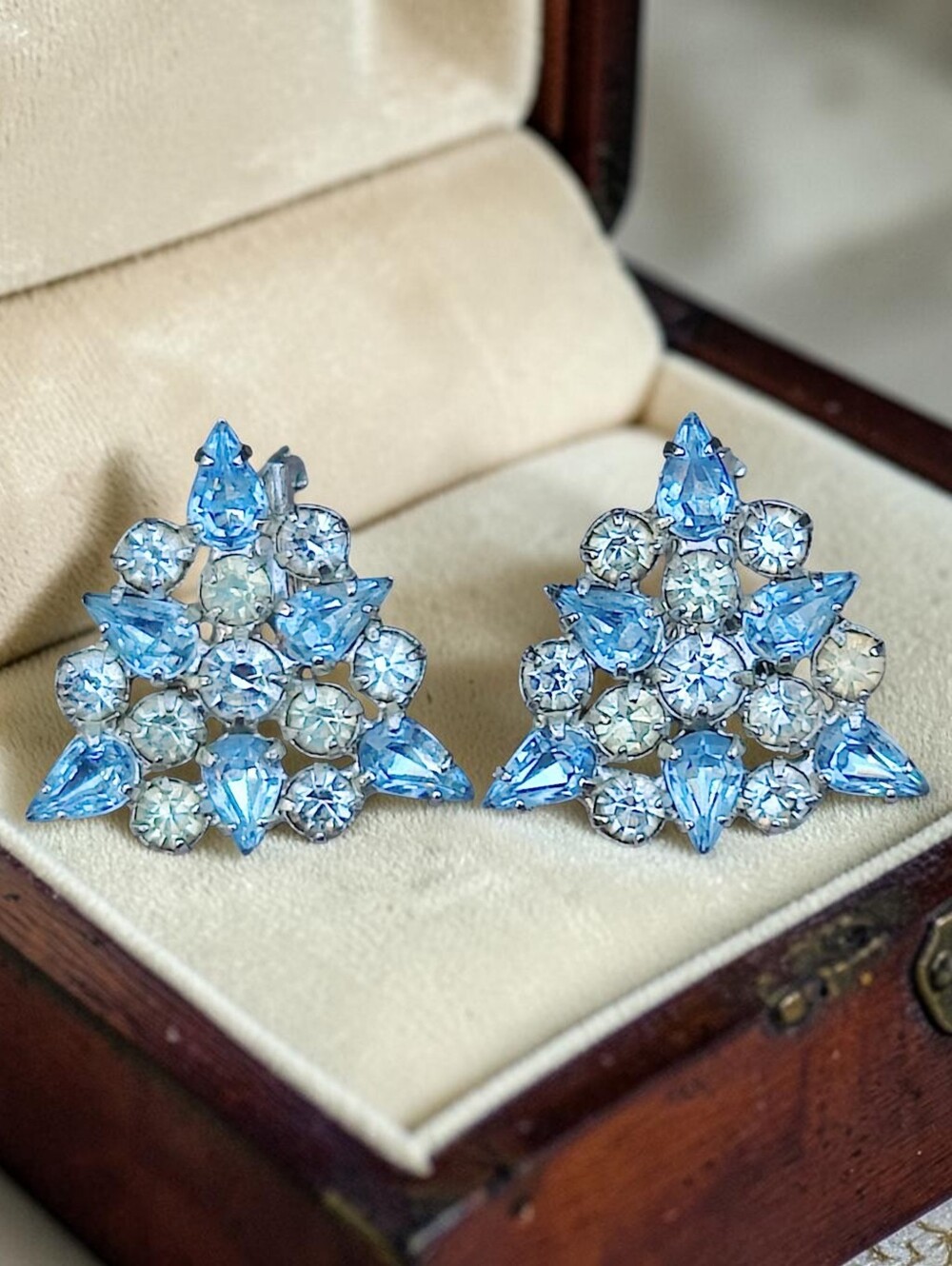 Vintage 1940s Signed B. David Earrings